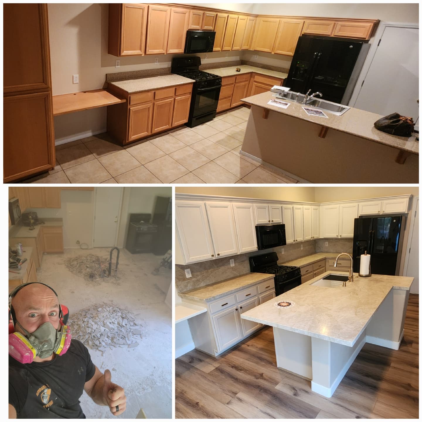 10 - Before After Kitchen Remodel